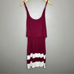 Charming Charlie striped midi dress